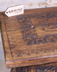 Erki Mango Wood Rectangular Side Table