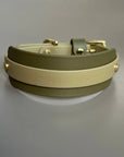 Bentley Olive & Khaki Hound Collar