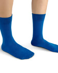 Plain Bamboo Socks - Cool Sea Blue