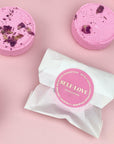 Self-love Aromatherapy Shower Steamer Sample - Rose Geranium, Black Pepper, Bergamot, Grapefruit and Rose Petals