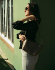 Genuine Leather Tote Bag - Handmade in Italy - 30cm Large - Eco-Friendly & Durable by Sook Stainable at brixbailey.com