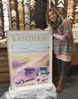 Bantham Buses Limited Edition Art Print A0