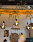 Water Resistant Norwegian Spruce Chandelier 130cm 5 bulbs
