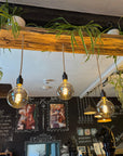 Water Resistant Norwegian Spruce Chandelier 130cm 5 bulbs