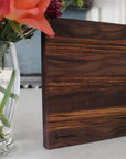 Zebrawood and Walnut Cheeseboard