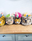 Yellow Lion Basket - Mini