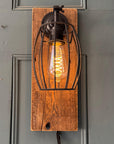 Caged Wall Light Sconce