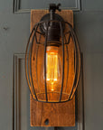 Caged Wall Light Sconce
