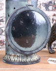 Orchha vintage railway lantern, premium colonial-style metal and glass decor, nostalgic indoor lighting, handcrafted antique design by Maravi at brixbailey.com
