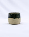 Bluvio Handmade Ceramic Milled Stoneware Espresso Mug