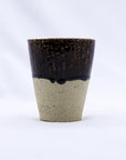 Bluvio Quadra Milled Stoneware Tall Handmade Ceramic Cup