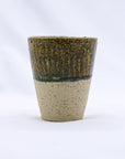 Bluverde Quadra Milled Stoneware Tall Handmade Ceramic Cup