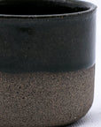 Green Picollo Smoked Grey Handmade Ceramic Stoneware Espresso Mug