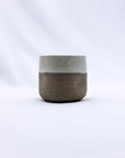 Bianca Goccio Handmade Ceramic Smoked Grey Stoneware Short Cup