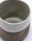 Bianca Goccio Handmade Ceramic Smoked Grey Stoneware Short Cup