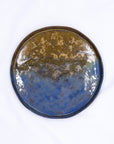 27 cm Oceanis Smoked Grey Large Stoneware Handmade Ceramic Dinner Plate