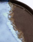 27 cm Seabrook Smoked Grey Large Stoneware Handmade Ceramic Dinner Plate