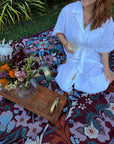 Magical Mystery' Woven Picnic Rug / Throw