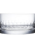 A Crystal Ice Dish with Lens Design