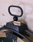 Industrial Extra Large Cog Clock Black and Gold