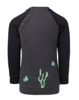 Sweatshirt with Marine Application-3