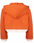 Orange Bomber Jacket for Kids
