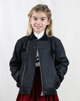 Pinatex Vegan Bomber Jacket for Kids Made to Order