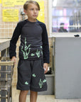 Sweatshirt with Marine Application-1