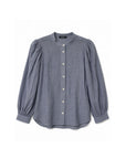 ingrid blouse | oxford blue