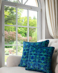 Luminous Lace - Velvet Cushion