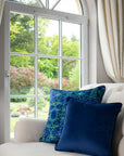 Luminous Lace - Velvet Cushion