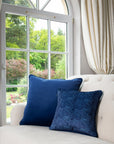 Cool Coral - Velvet Cushion