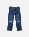Stretch Jeans Navy Blue Denim