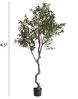 Tall Artificial Olive Tree 94"