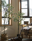 Faux Olive Tree In Pot