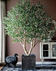 Large Artificial Olive Tree 90" Tall