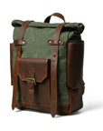 Suede Leather Backpack