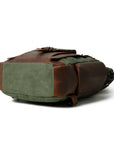 Suede Leather Backpack
