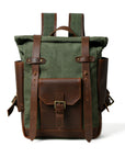 Suede Leather Backpack