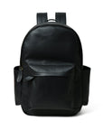 LuxLeather: Waxy Leather Backpack