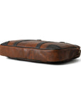 Cow Waxy Leather Laptop Bag