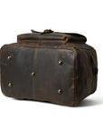 Elegance with the Cow Waxy Leather Travel Bag