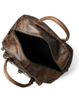 Elegance with the Cow Waxy Leather Travel Bag