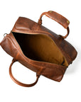 Voyage in Style with Cow Waxy Leather Travel Bag