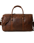 Voyage in Style with Cow Waxy Leather Travel Bag