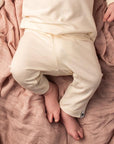Bamboo Baby Leggings - CREAM-1