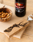 Scandi Stag Beech Bottle Opener