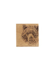 Bear Beech Single Coaster
