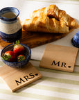 Mr & Mrs Beech Set of 2 Coaster
