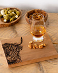 Highland Cow Beech Bar Board